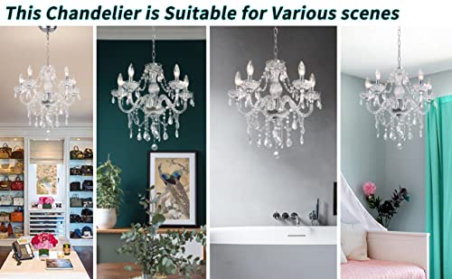Acrylic Crystal Clear Chandelier 5 (Clear-5)