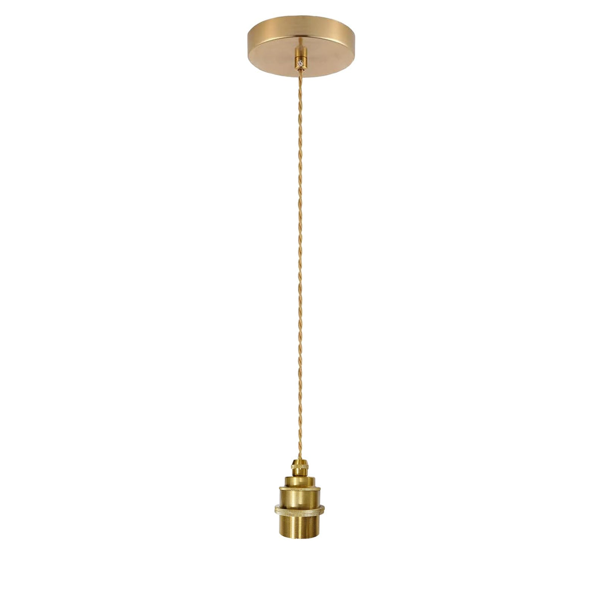 1 Light Mini Gold Pendant Light Kit Ceiling Mount (Gold 1pack)