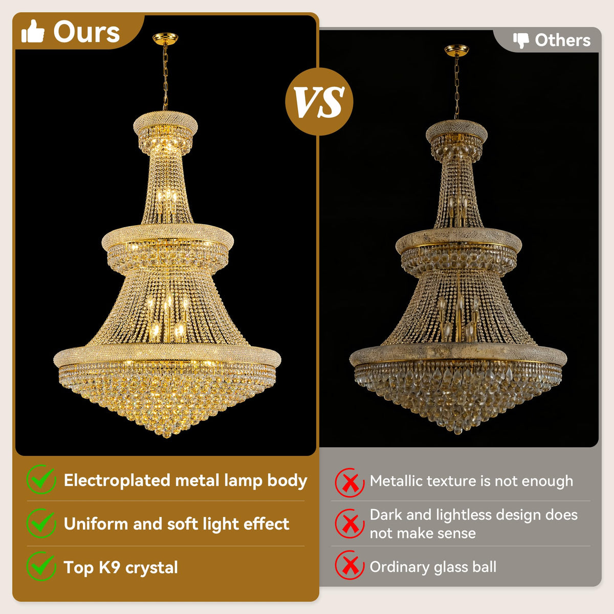 40'' W Luxury 3 (40''(Gold))