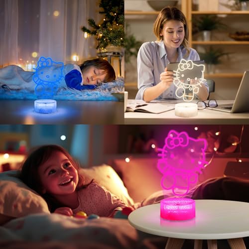 Cat Night Light (Pink)
