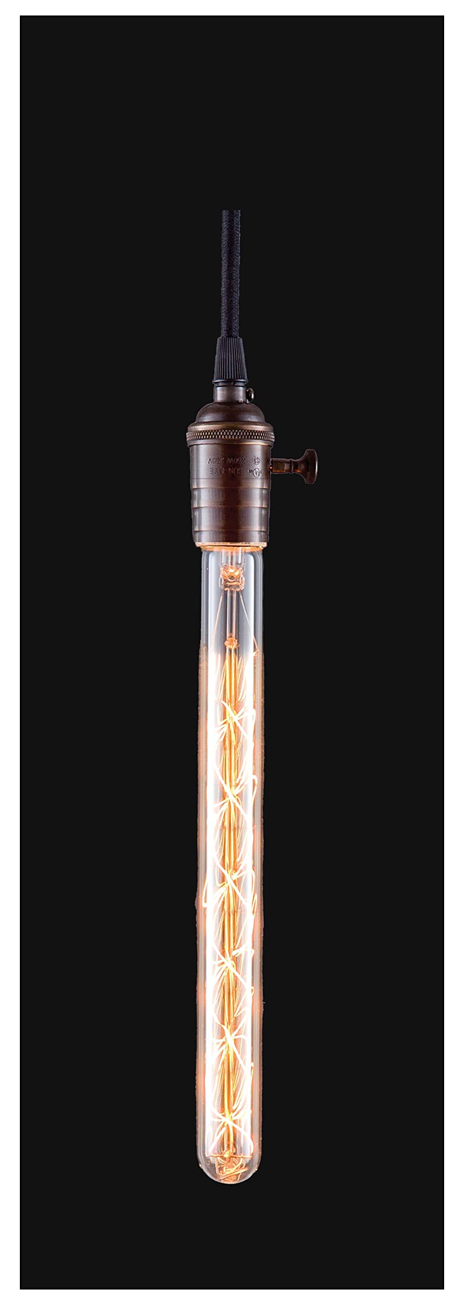 E26 Medium Base Oversized Vintage Style Light Bulb (T8 Style)