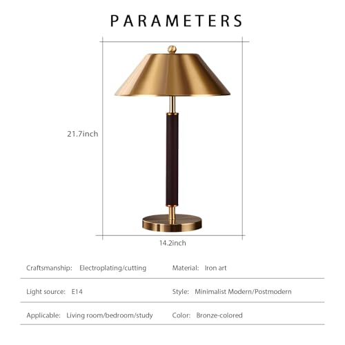 Modern Metal Table Lamp with Fabric Shade Adjustable Arm E27 Base Eye Protection for Office Study Living Room Bedroom