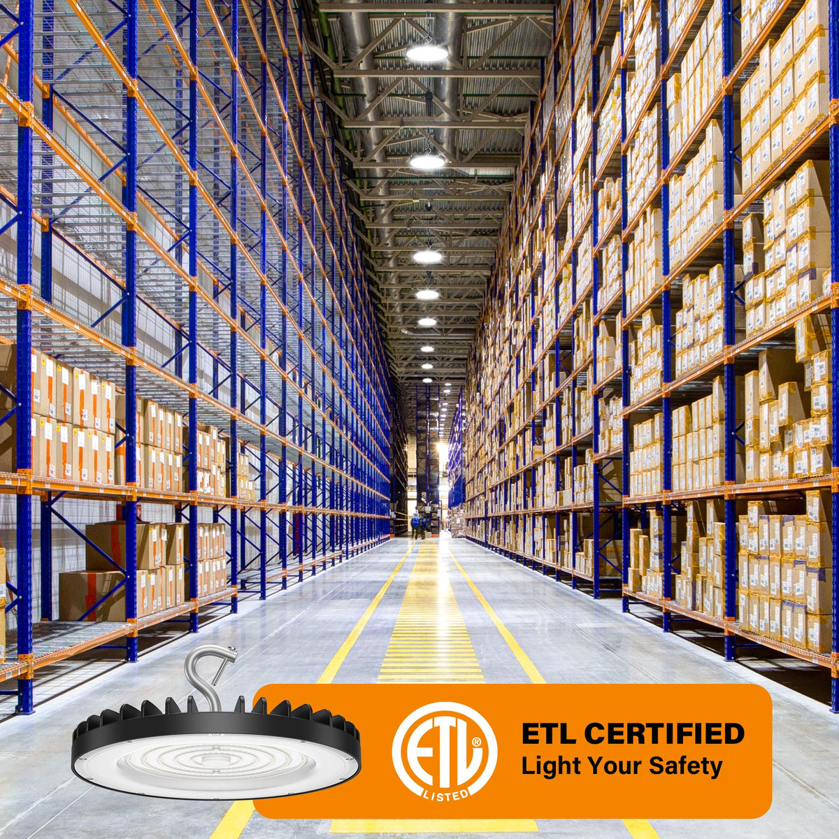 10 Pack UFO High Bay Led Shop Lights 150W