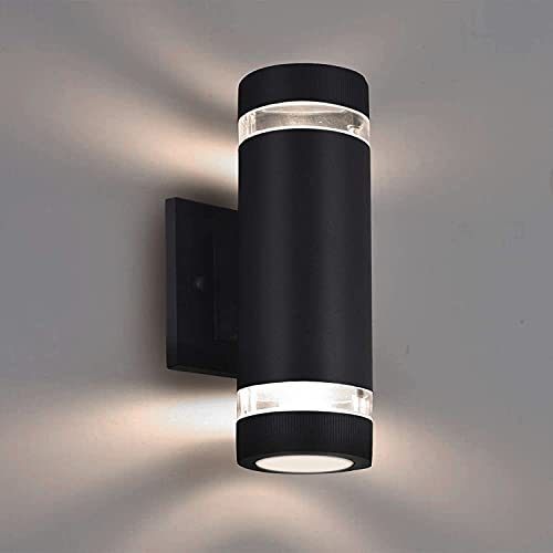 Outdoor Wall Sconce Lights (Cylinder 2 Pack)
