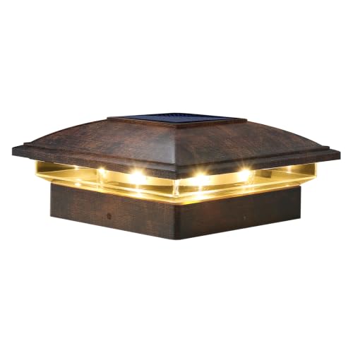 Solar Post Cap Light Outdoor Waterproof