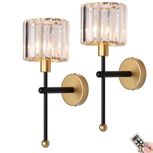 Non Hardwired Wall Sconces Battery Operated Wall Lights Set of 2