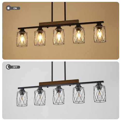 5 Light Dining Room Light Fixtures Over Table (5-Light)