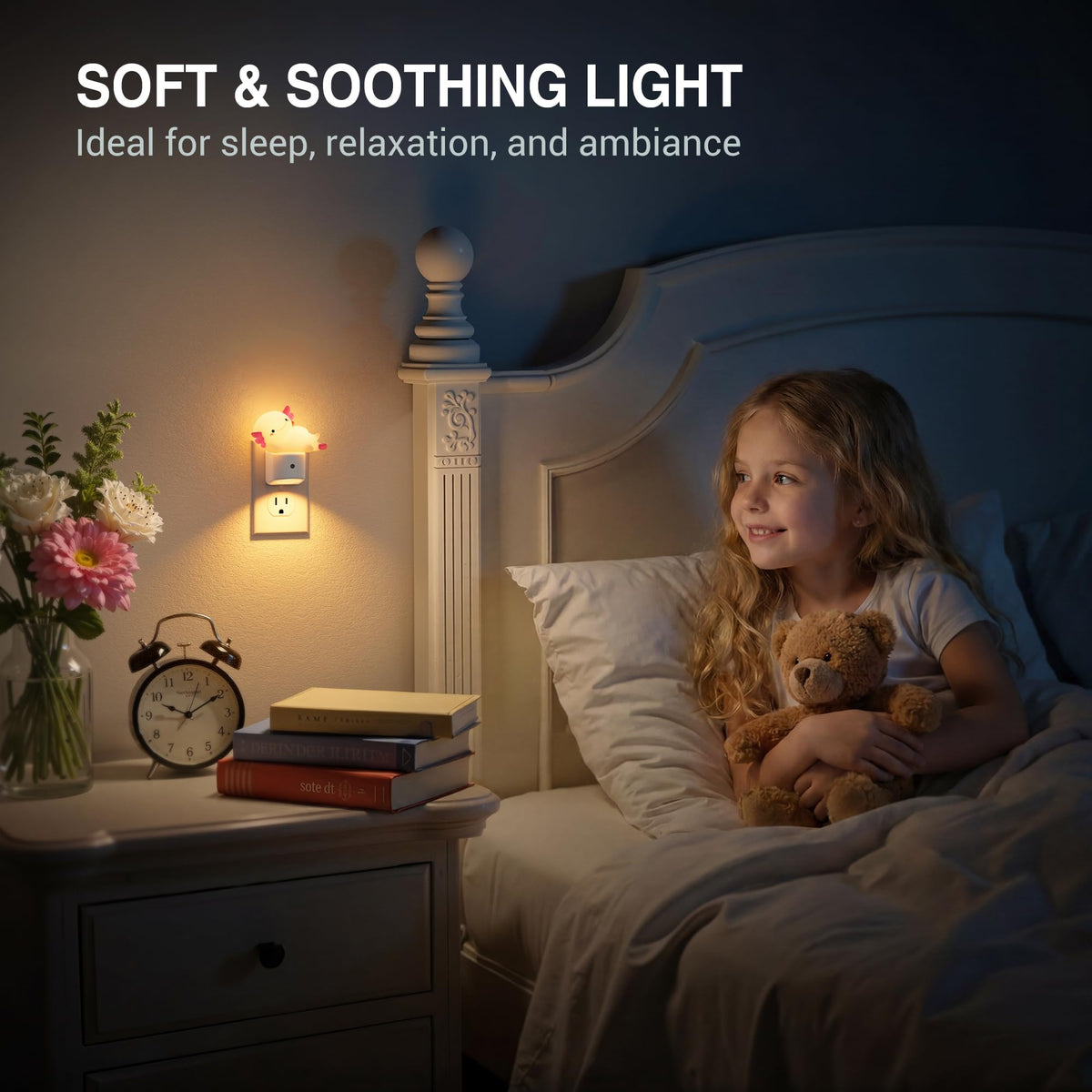 Night Light for Kids (Axolotl / 2 Pack)