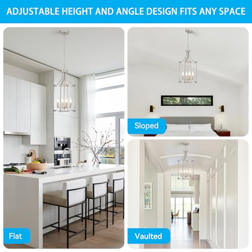 Brushed Nickel Chandeliers for Dining Room (Brushed Nickel)