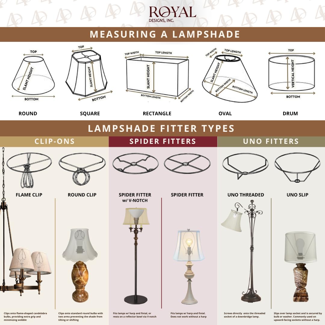 BSO-710-18LNBG-2 Rectangle Cut Corner Basic Lamp Shade, (7x10) x (12.25x18) x 13.25, Linen Beige, 2-Pack ((7x10) x (12.25x18) x 13.25 / Linen Beige - 2 Pack)