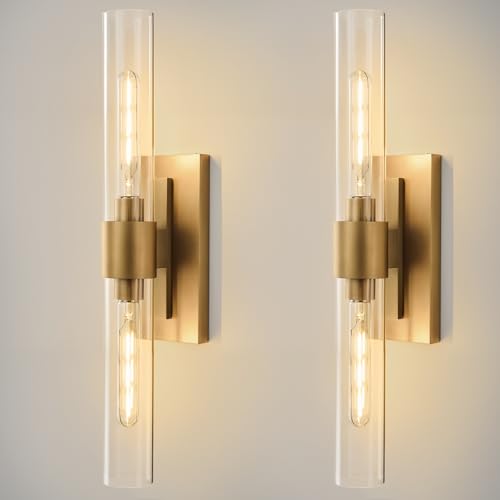Tube Champagne Sconces