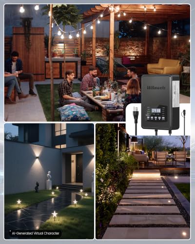 500W Low Voltage Landscape Transformer