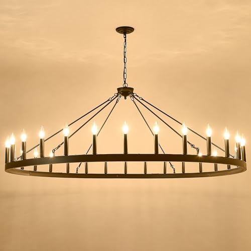 Wagon Wheel Chandelier