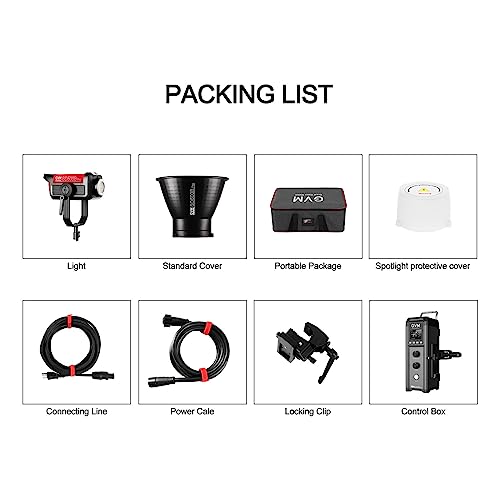 GVM Pro SD500B 500W Led Video Light (SD500B)