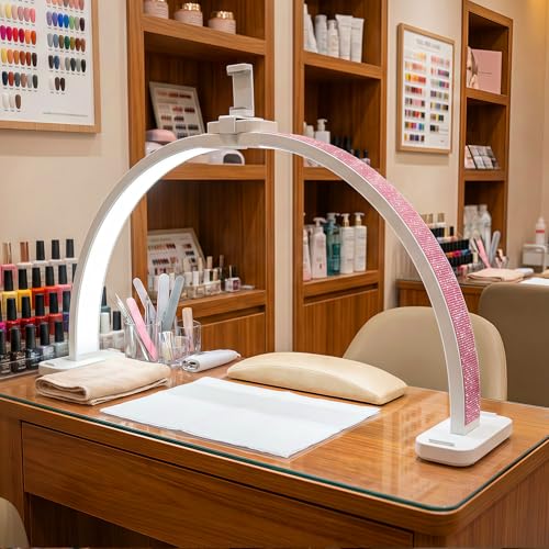 Half Moon Light for Nail Desk