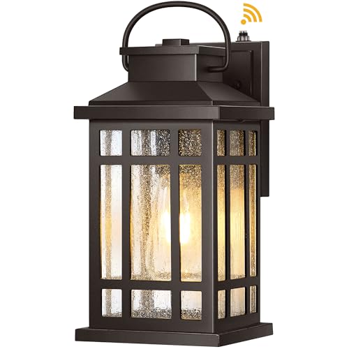 Outdoor Light Fixture (Oil-Rubbed Bronze / Dusk to Dawn Sensor-1 Pack)