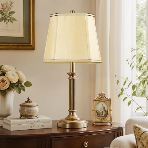 Gold Rectangle Lamp Shades Set of 2 for Table Lamp (Gold)