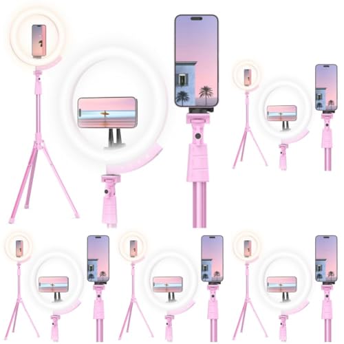 Ring Light with Stand and Phone Holder