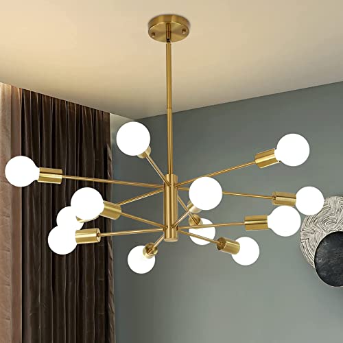 Modern Sputnik Chandelier
