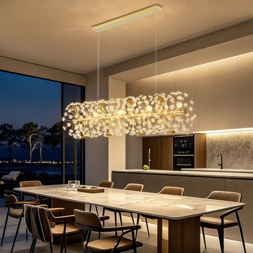 Modern Dandelion Firework Sputnik Chandelier Pendant Light for Living Room