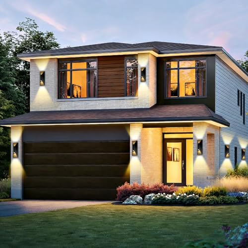 Dusk to Dawn Outdoor Wall Lights (4 Pack)
