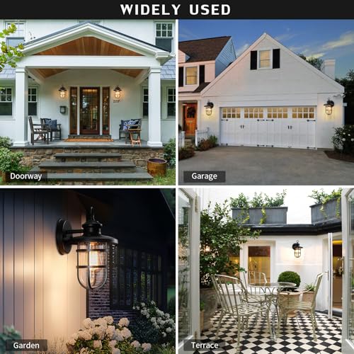 Outdoor Wall Lights Set of 2