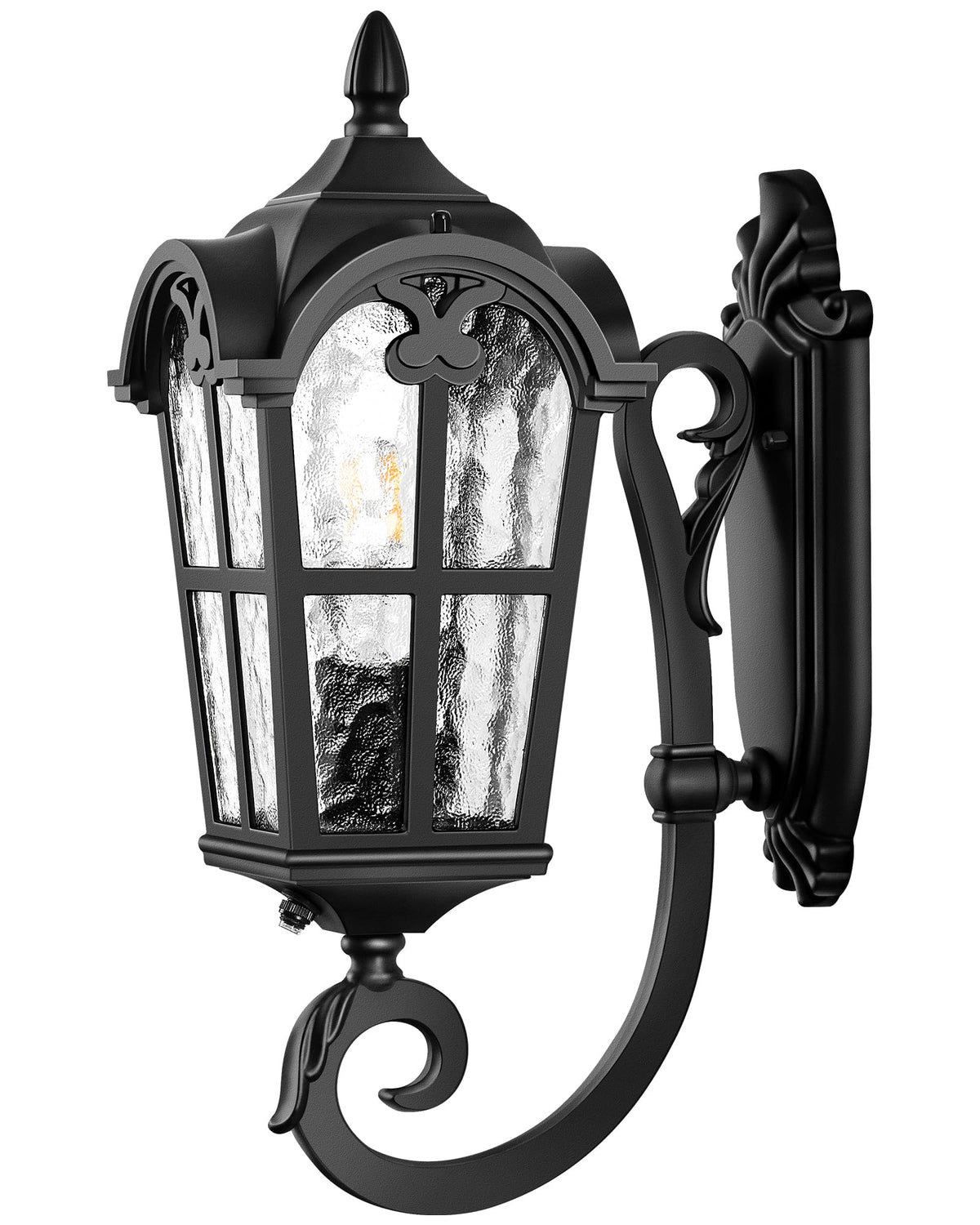 Black Dusk to Dawn Outdoor Lighting (Black / Up 1-Pack)