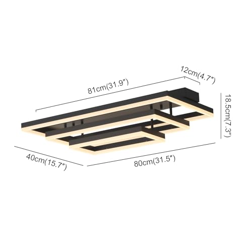 Modern Dimmable LED Semi
