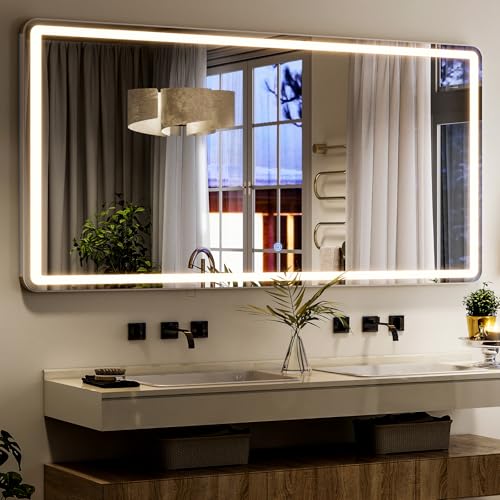 LED Full Length Mirror 71x32 inch Oversized Body Mirrors with Lights (Rectangle / 71"L x 32"W)