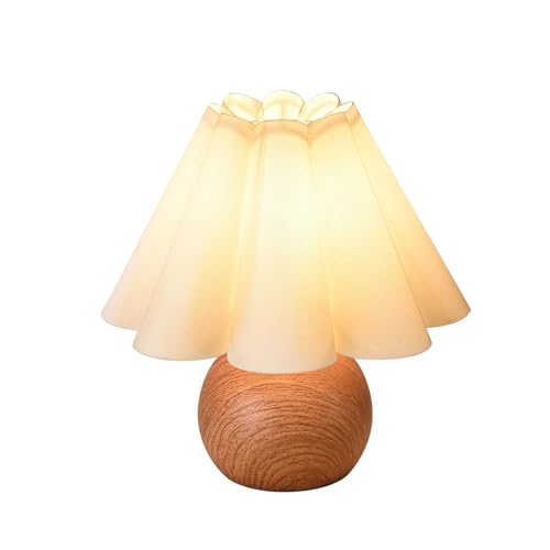 Cute Small Table Lamp (Beige+Brown)