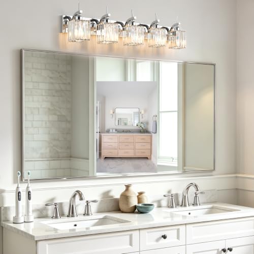 Chrome Vanity Light (Chrome / 5-Light)
