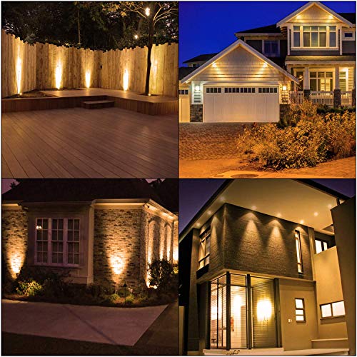 12 Pack MR16 LED Bulbs 5W GU5.3 12V Spotlights (Warm White)