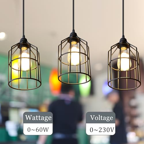 Plug in Pendant Light Cord (Black / 16FT)
