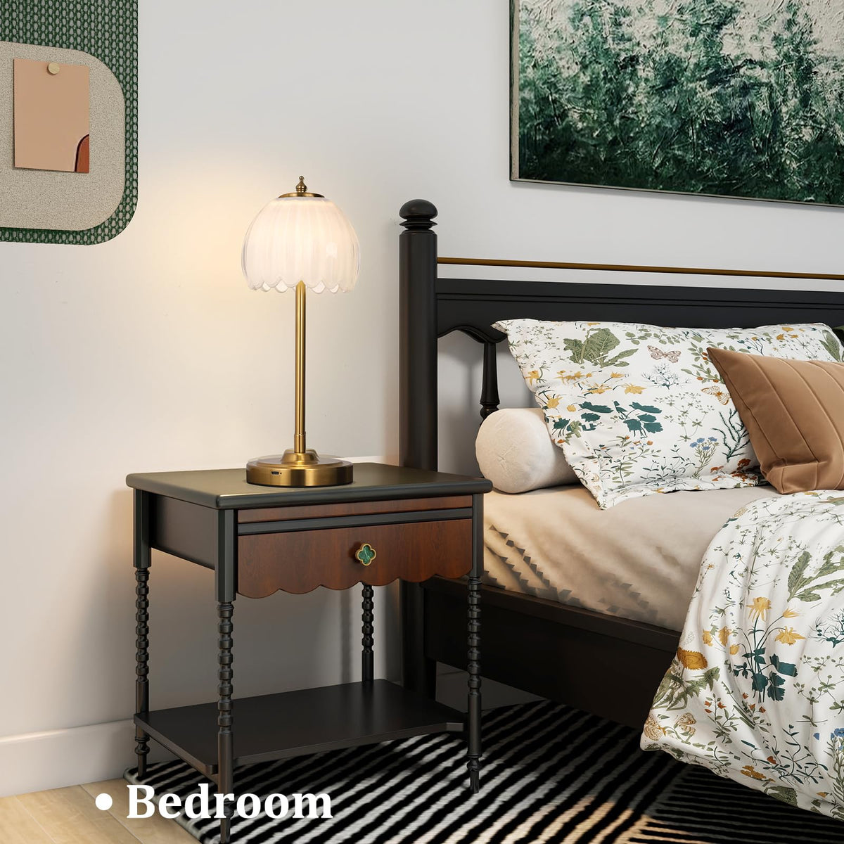 Tulip Lamp Shades Replacement (White)