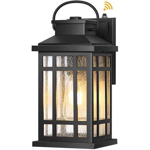 Outdoor Wall Lights Wall Mount (Black / Dusk to Dawn Sensor-1 Pack)