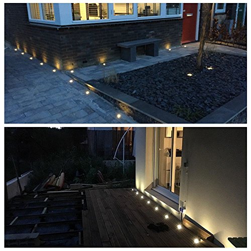 Low Voltage LED Deck Light (30 Pack / Warm White)