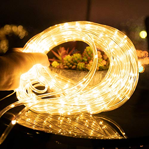 72FT 200LED Solar Rope Lights (Warm White / 200 LED)