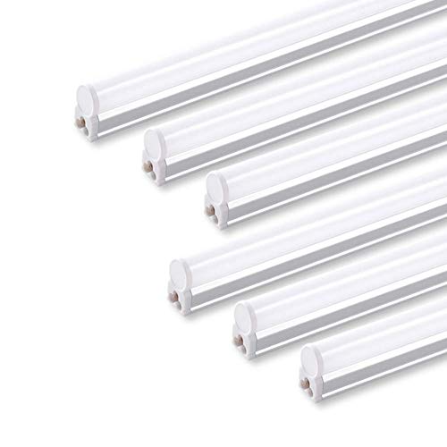 LED T5 Single Fixture (4000k Cool White / 4 Feet-6 Power Cords)