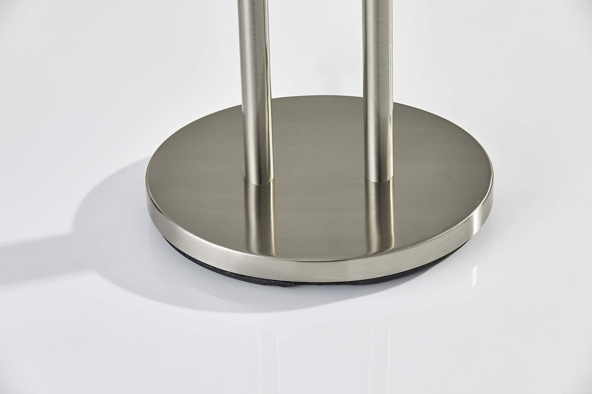4015 22 Duet 27" Table Lamp (Satin Steel / Table Lamp)
