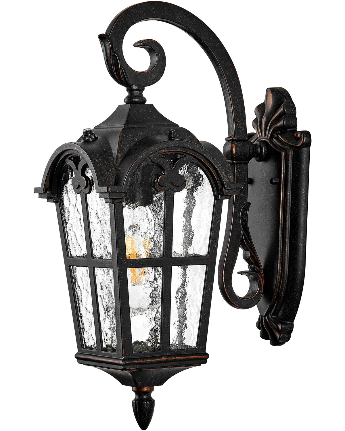 Exterior Lighting Fixtures (Vintage ORB(Gold Trim) / Down 1-Pack)