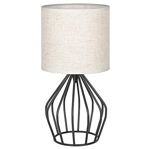 Black Modern Table Lamp (Black)