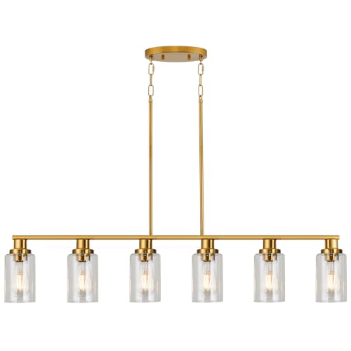 Kitchen Island Lighting (6-Light / Gold)