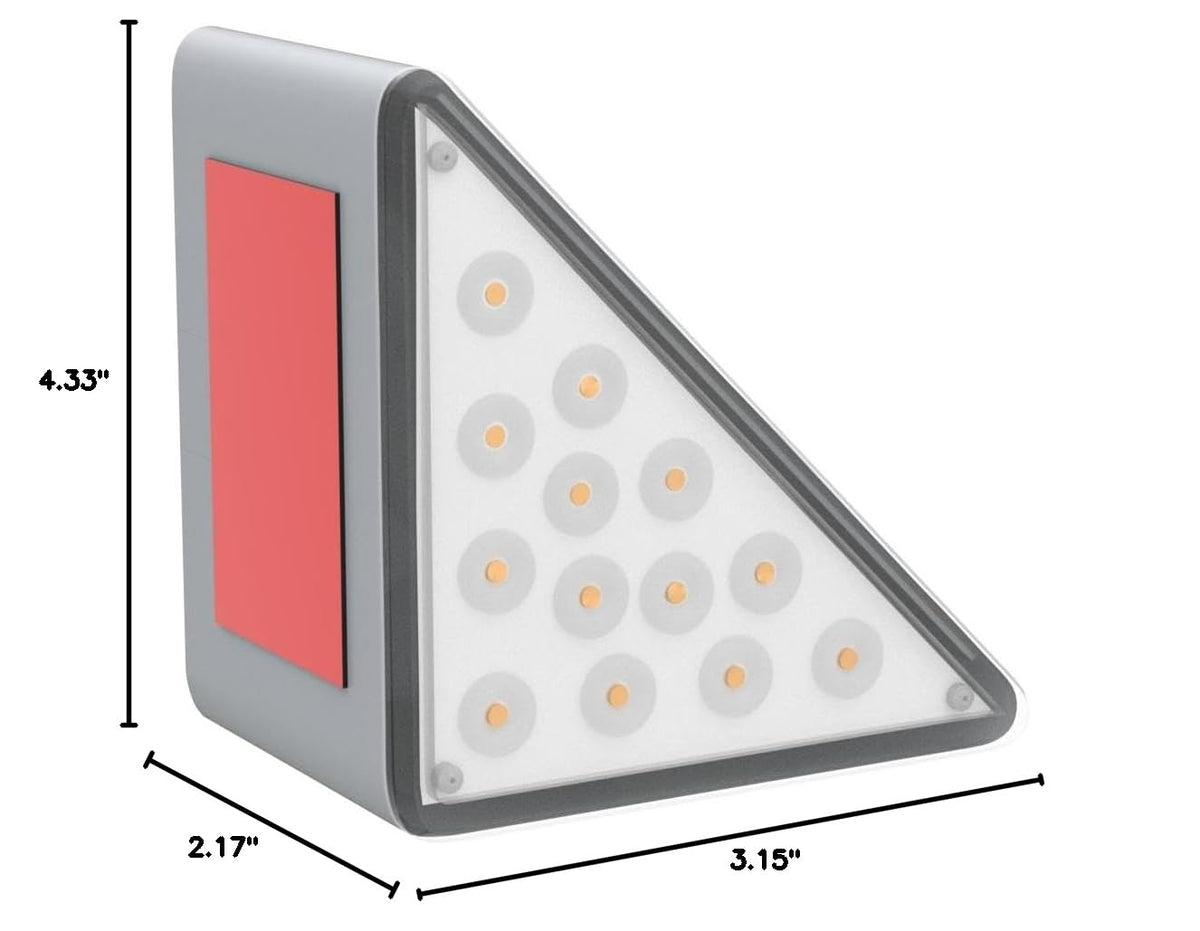 Solar Step Lights (Warm White / 6 Pack)