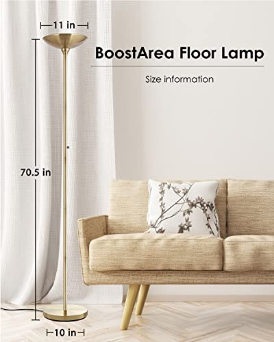 Torchiere Floor Lamp Gold (Gold Torchiere Floor Lamp)