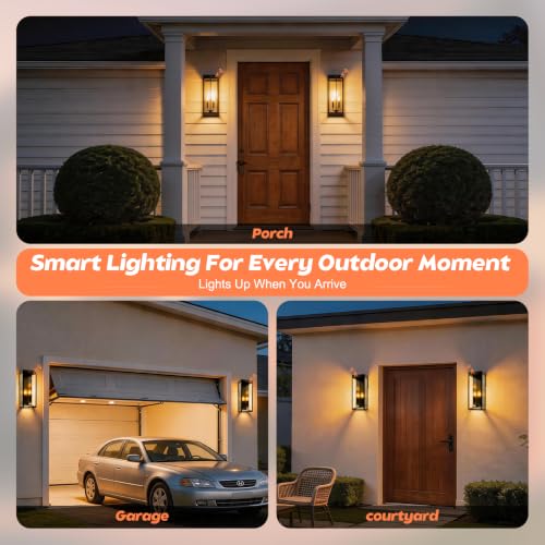 20 Inch Extra Large Solar Lanterns with Motion Sensor Solar Lights Outdoor (20in)