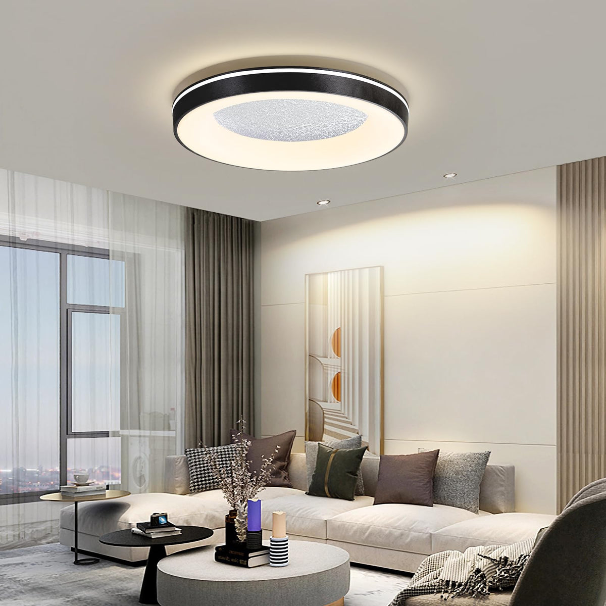 LED Flush Ceiling Light (23.6IN)