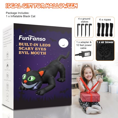 2026 Halloween Inflatable Outdoor Yard Decor with LED