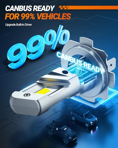 H7 Fog Light Bulbs 900% Brightness 50000LM Super Bright (H7)