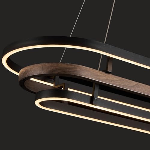 Ring LED Chandelier Modern Chandeliers Dimmable