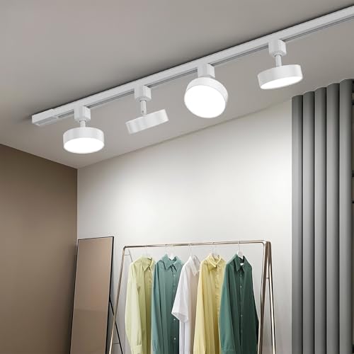 Diffuse LED Track Lighting Heads H Type (White / 12 Pack(3000K))